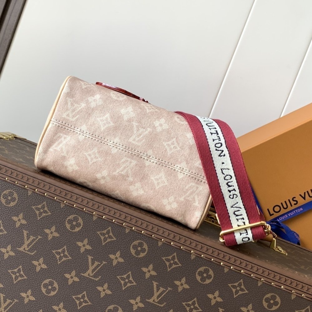 L0vis Vvtt0n Speedy Bandoulière 20 Meowgram Pale Pink 20Cm M15151